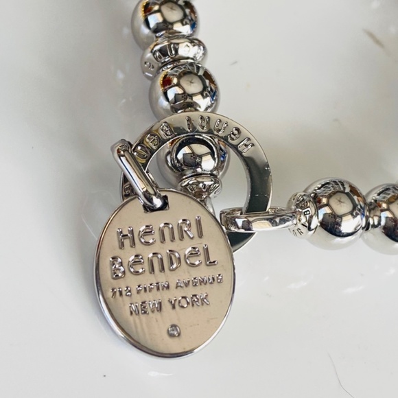 New Henri Bendel Beaded Influencer Bracelet with CZ Pave Crystals - Picture 6 of 14